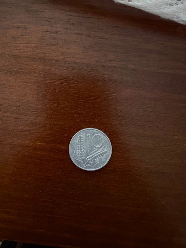 Moneta lire spighe 1955 - 10,