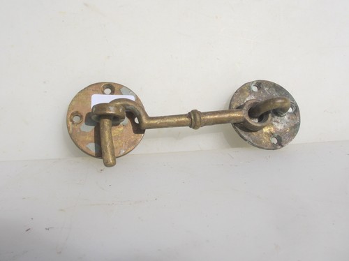 Victorian brass door - brass, latch