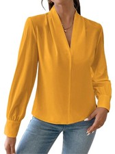 Top da Donna Alla Moda 2025, Camicie A Maniche Lunghe, Camicette, Eleganti,5439