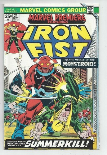 Marvel premiere 1975 iron - premiere, #24