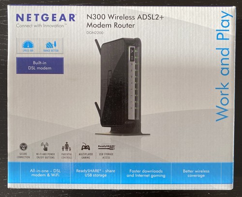 Netgear dgn2200v3 modem - netgear,