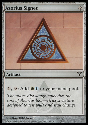 Mtg azorius signet exc - signet,