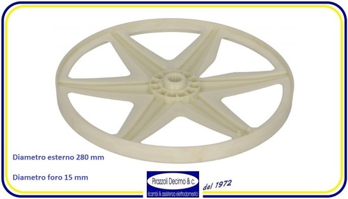 Puleggia plastica - puleggia,