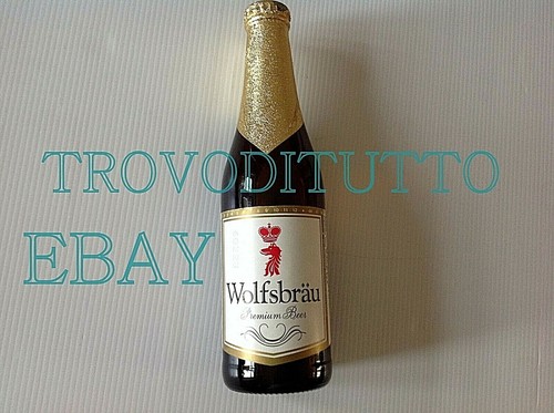 Birra wolfsbrau anni - 80, ,rara