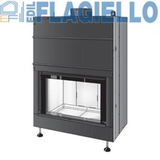 Termocamino a Legna 25/32 Kw MONTEGRAPPA LIGHT 80 Caminetto Arredo