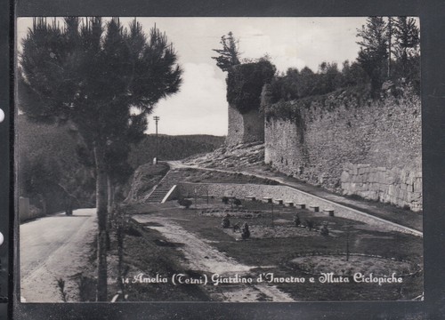 Cartolina amelia giardino - amelia,