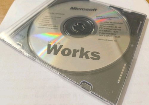 Microsoft works cd - microsoft, 7.0