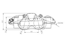 RECESSATO RADIAL CALIPER SX