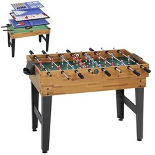 Tavolo da gioco 13 in 1, calcio balilla, scacchi, biliardo, ping pong e altro