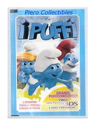 Puffi film bustina - 3d, figurine