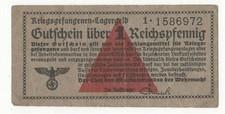 1 REICHSPFENNIG PRIGIONIERI DI