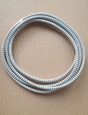 Cordoncino infinito 4,5 mm bianco/nero per tapparelle tapparelle raffstores, nuovo, 6 lunghezze