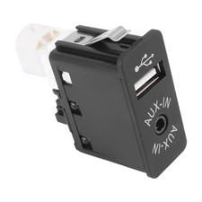 Car USB AUX In Plug Auxiliary