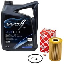 Motoröl Set 5W40 5 Liter +