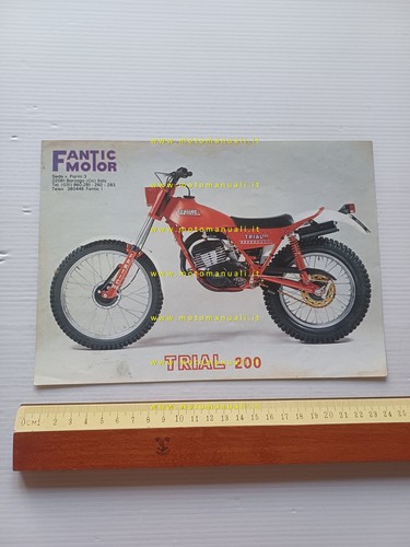 Fantic motor trial - trial, 1982
