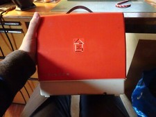 VINTAGE MACCHINA DA CUCIRE 'SINGER' ANNI '60 arancione plastic