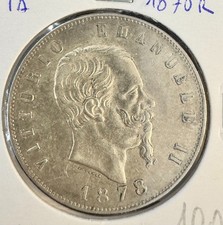 5 Lire 1878 R Regno d'Italia