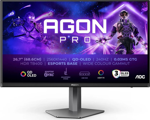 Monitor oled aoc pro - monitor, ag276qzd2