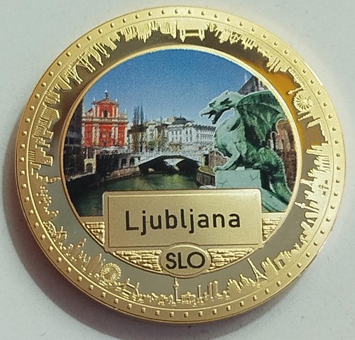Moneda liubliana eslovenia - liubliana,