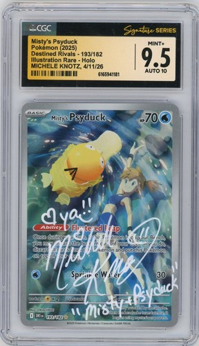 Cgc mint auto - mint, 10