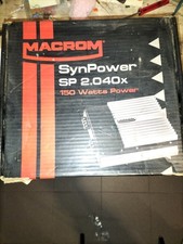 AMPLIFICATORE PER AUTO MACROM