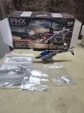 FORCE RC FHX Allied Defense Battle Heli #FCE2000 non testato.  Senza controller 