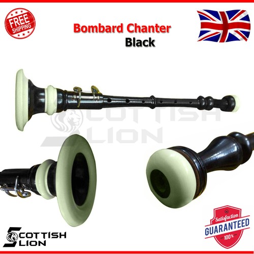 Bombard chanter black rosewood - chanter,