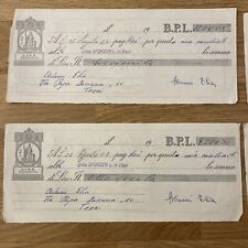 Cambiale bollo Lire 50 BPL