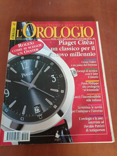 Rivista orologio 45 - rivista, l'orologio