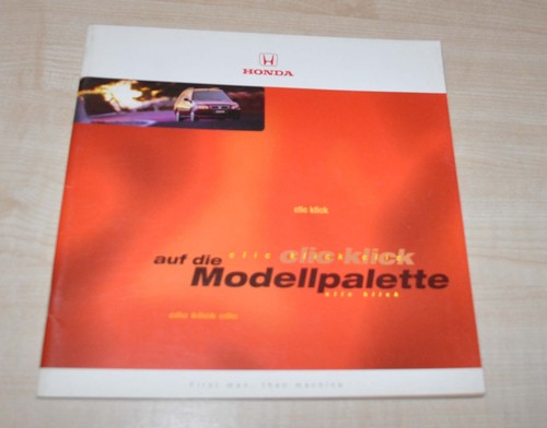 Brochure depliant honda - brochure, model