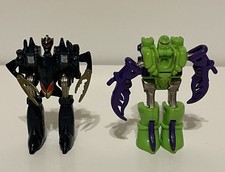 GoBots lotto di 2 pincher 48 $ Creepy 1983 Tonka Bandai Transformers giocattolo vintage