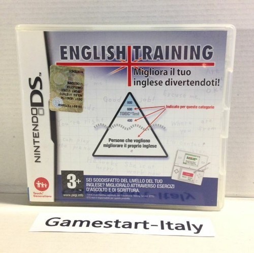 English training nintendo - nintendo, ds