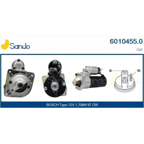 Motorino avviamento sando - di,