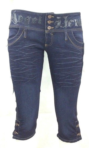 Jeans pinocchietto bermuda - jeans,