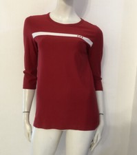 DESIGUAL Maglia rossa riga