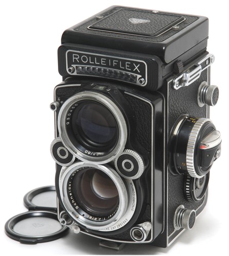 Rolleiflex faccia bianca - faccia,