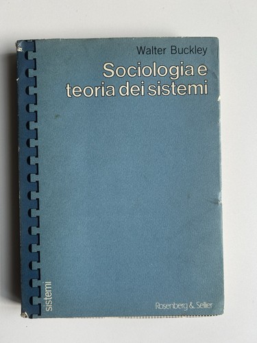Walter buckley sociologia e - buckley.,