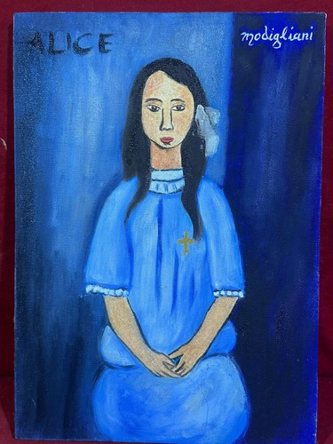 Amedeo modigliani dipinto olio - amedeo,