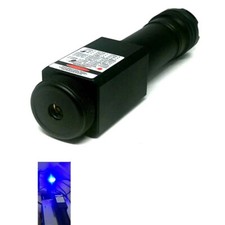 Puntatore laser blu impermeabile 450nm 5mW punto focalizzabile immersione torcia portatile