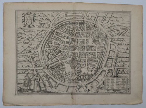 Carte ancienne fribourg - carte,