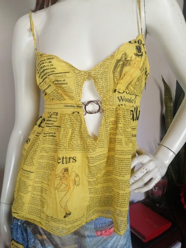 Top bretelle john galliano - à,