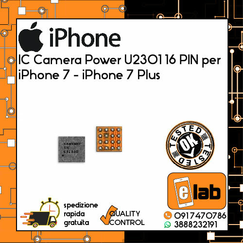 Camera power u2301 pin - camera,