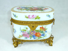 Scatola di latta in vetro