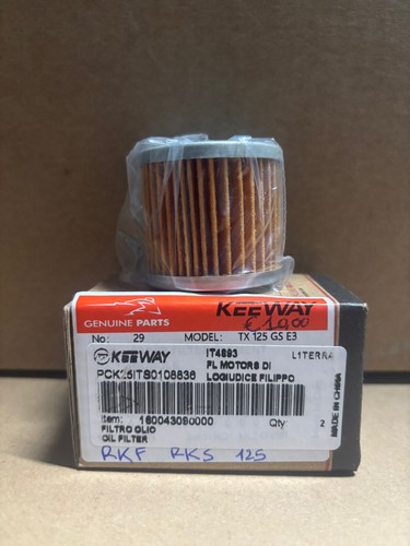 Filtro oli rkf 125 - filtro,