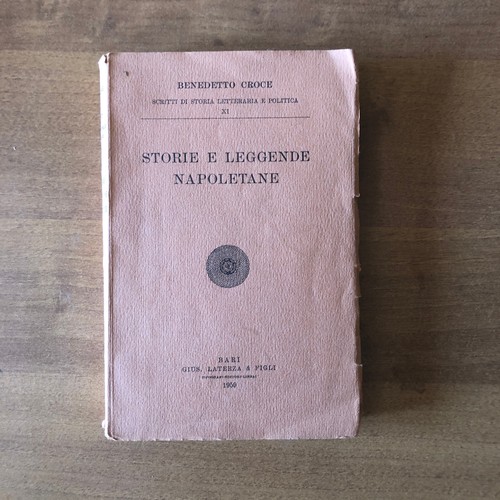 Benedetto croce storie e - -,