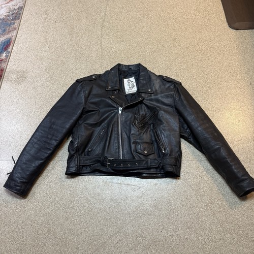 Giacca biker punk rock vera