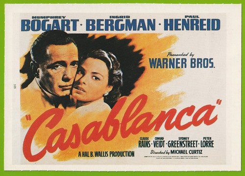 Casablanca 1942 humphrey - -,