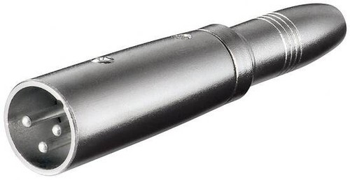 Adattatore xlr maschio - adattatore,