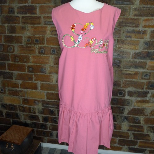 Moschino abito tubino rosa - abito,