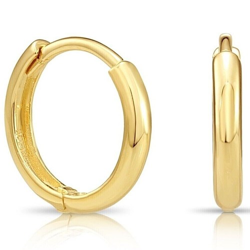 Orecchini cerchio huggie - a,